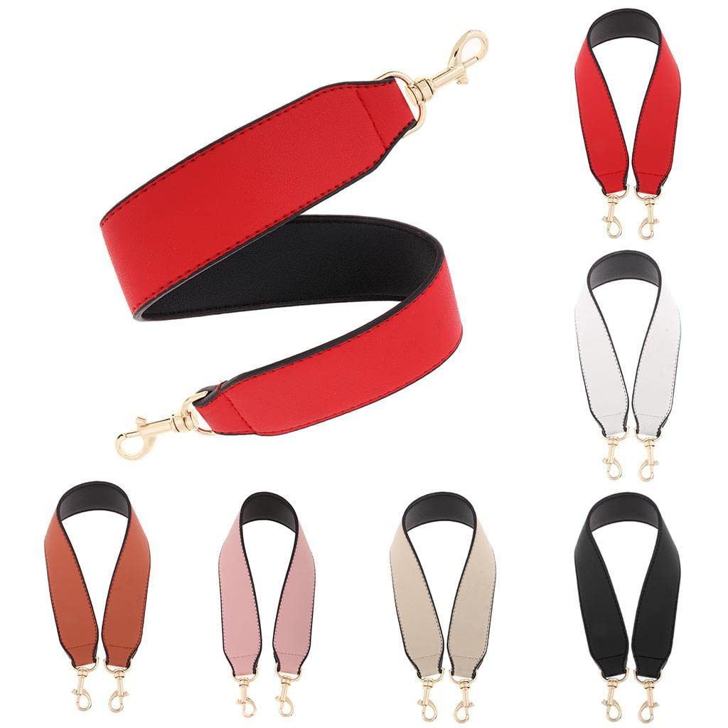 Wide Shoulder Bag Strap Replacement Removable Handbag Purse Tote Strap Black-image-42
