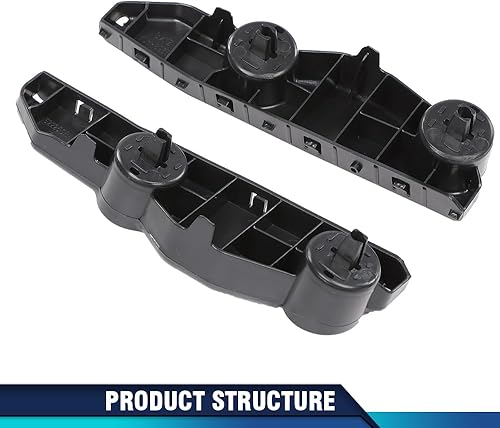 Miniatura 4 de PIT66 Juego de 2 soportes de parachoques delantero compatibles con Nissan Sentra Sedan 2013-2015 delantero izquierdo y lado derecho 622243SH0A