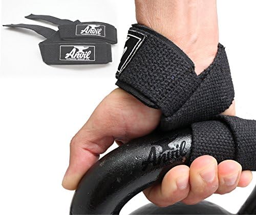 Anvil Fitness Lifting Straps - Weightlifting Hand Bar Wrist Support Hook Wraps, Pair(2), Wrist Supports Assist Grip Strength Weight Lifting Straps for Bodybuilding, Power Lifting
