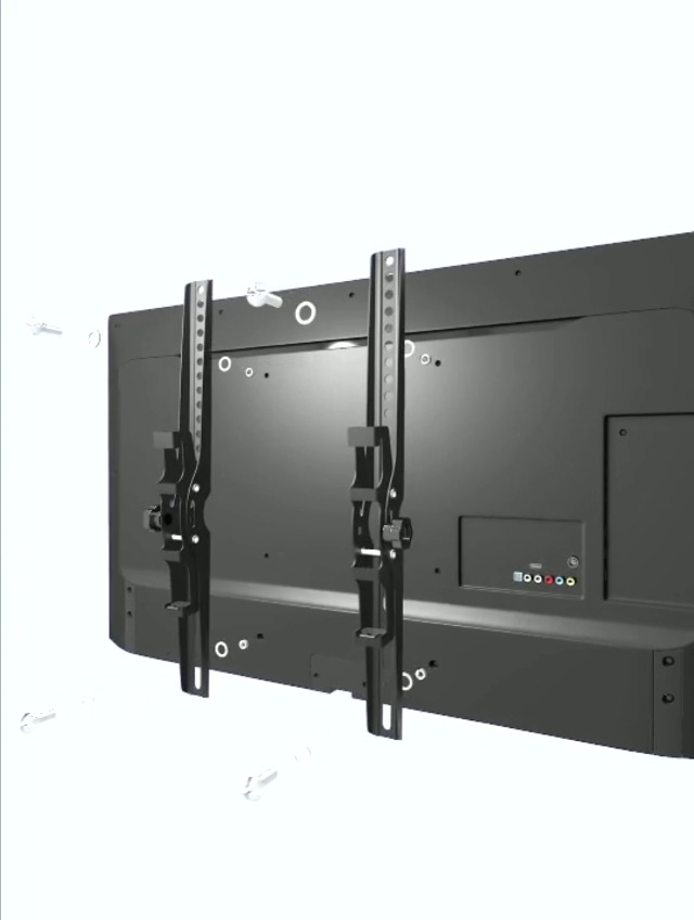 壁掛けテレビ金具 - 32～70インチ対応、ティルト式、60kg耐荷重 PERLESMITH 壁掛けテレビ金具 32〜70インチ対応 ティルト式