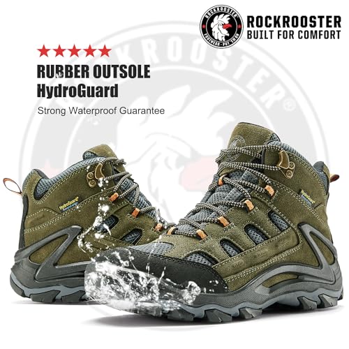 ROCKROOSTER mens Hiking Boots4