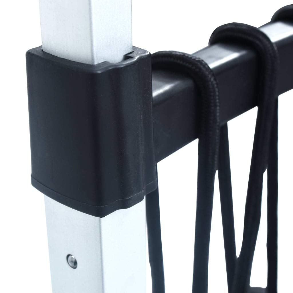 Wózek transportowy schodów, składany, z aluminium, srebrny, o udźwigu 70 kg, regulacja wysokości od 63 do 100 cm, trójkołowe podwozie do gospodarstwa domowego, ogrodu, na plac budowy i