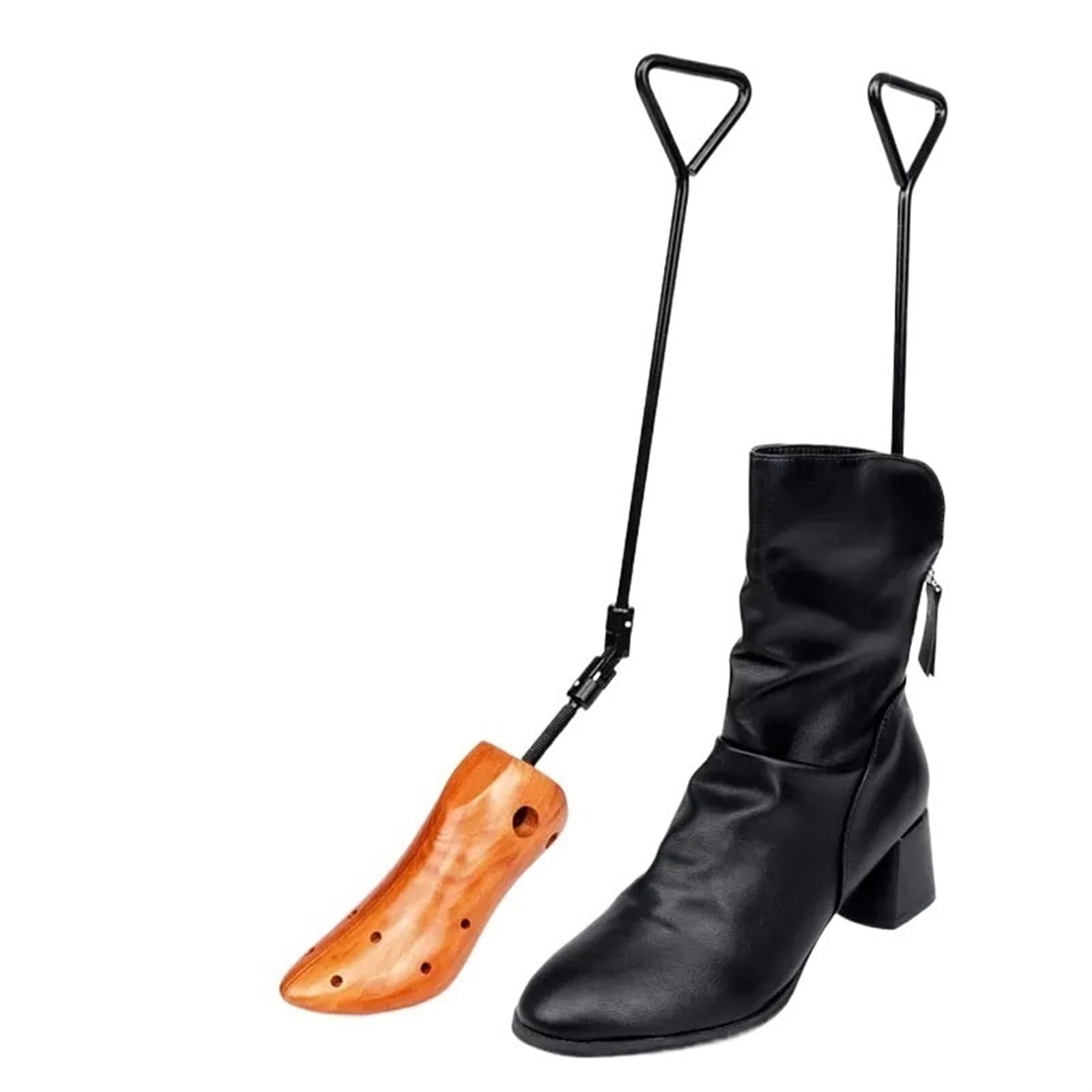 Hormas para Zapato Ensanchador de Zapatos de Madera Ajustable for Mujer, Botas, Calzado en expansión, Dura expansor de árbol de Zapatos, Talla S/M/L, 1 Uds.(L(43-46))