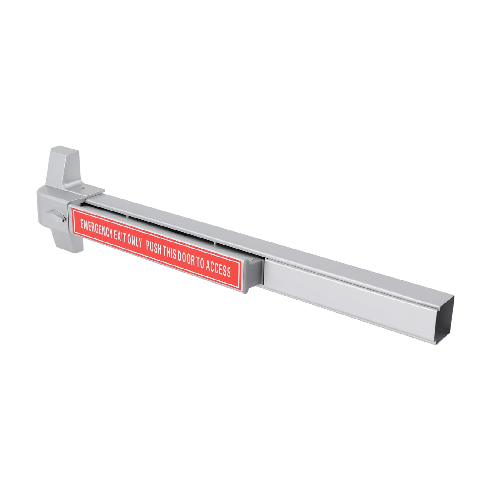 Barre de poussée de porte en fer, barres anti-panique avec clés de rechange, serrure de porte de sécurité, serrure de porte commerciale pour hôtels, aéroports, appartements