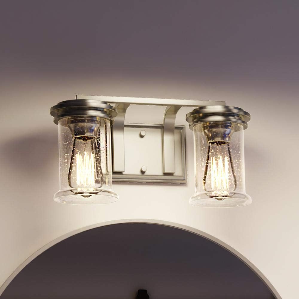 Urban Ambiance Luxury French Country Pendant Light, Large Size: 17.125" H x 12.875" W, with English Country Style Elements, Brushed Nickel Finish, UHP3820, Missoula Collection