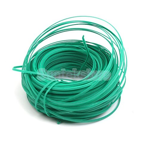 Generic Kitchen Gardening Plant Green Twine Twist Tie Wire Spool with Cutter 50m DIY