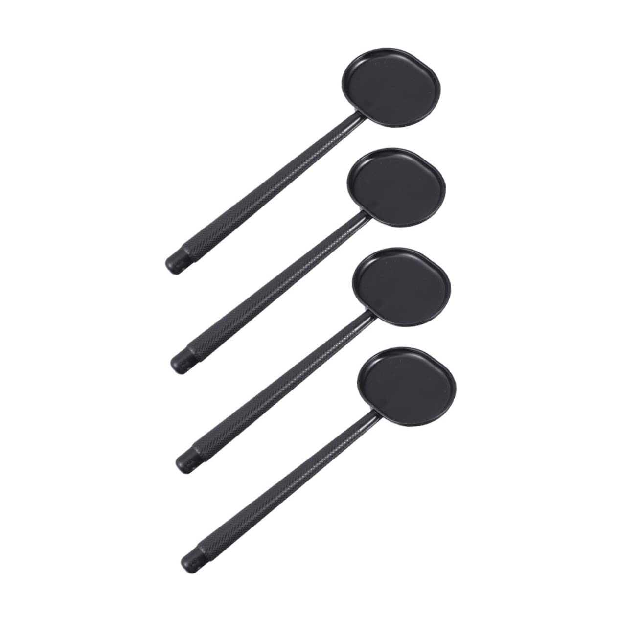 BCOATH Eye Occluder Spoon 4pcs Vision Test Eye Shades Handheld Occluder Durable Plastic