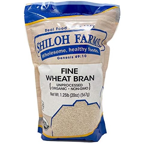 Shiloh Farms - Organic Unprocessed Fine Bran - 20 oz Cover