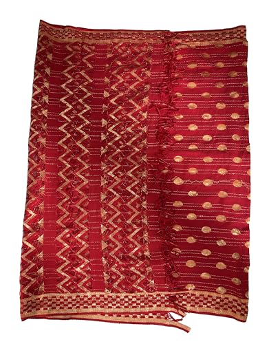 Image of Yash Gallery Women's Poly chiffon Floral Print Dupatta for Women's and Girls