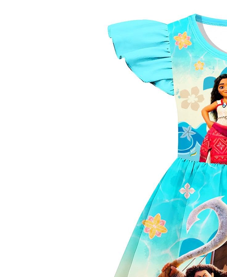 Kids Girls Casual Princess Dresses Toddlers Fashion Playwear Cute Clothing 2-8 Years2