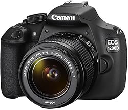 Canon EOS 1200D - Cámara réflex digital de 18 Mp (...: Registra los momentos especiales de la vida con fotos y vídeos de alta calidad Capta los detalles y el ambiente de la escena, incluso en entornos oscuros Dispara con el ajuste correcto gracias al Modo de Escenas Automático Inteligente Sencilla Guía d...