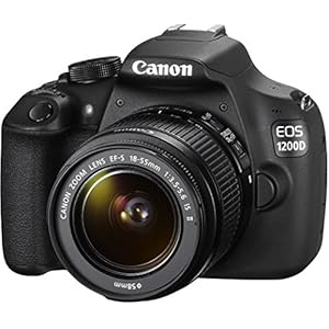 Canon EOS 1200D Digital SLR Camera with EF-S 18-55 mm f/3.5-5.6 III Lens (Renewed)