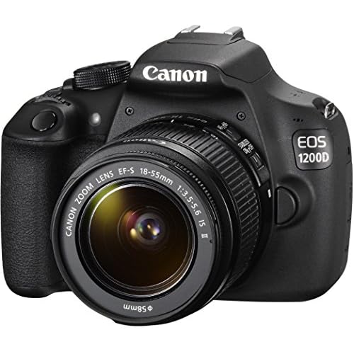 Canon EOS 1200D Digital SLR Camera with EF-S 18-55 mm f/3.5-5.6 III Lens (Renewed)