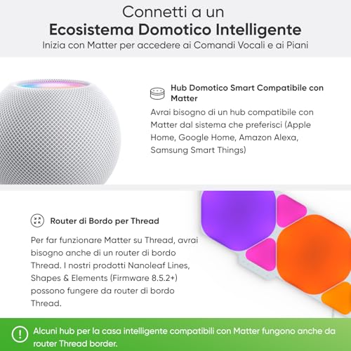 Matter Essentials 3 Lampadine LED E27 RGBW Smart e Dimmerabile - Luci Led 16M Colori, Matter over Thread, Bluetooth, Funziona con Google Home Apple, Sincronia Musica e Monitor, Casa e Gaming - Illuminazione - Immagine 5