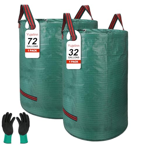 72 & 32 Gallon Reusable Yard Bags