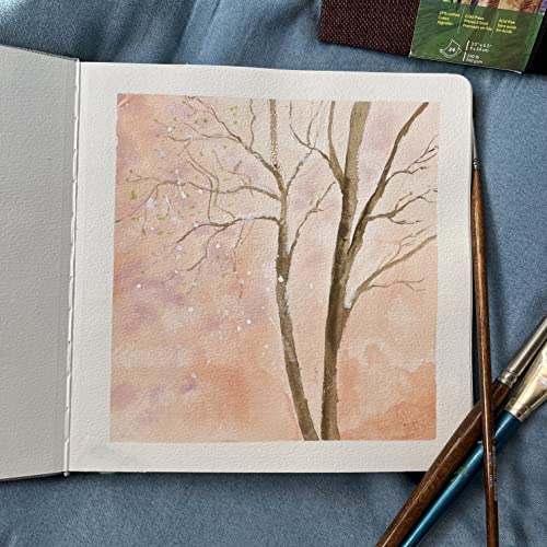 Tumuarta Diario ad acquerello, 300 g/m², 14 x 21