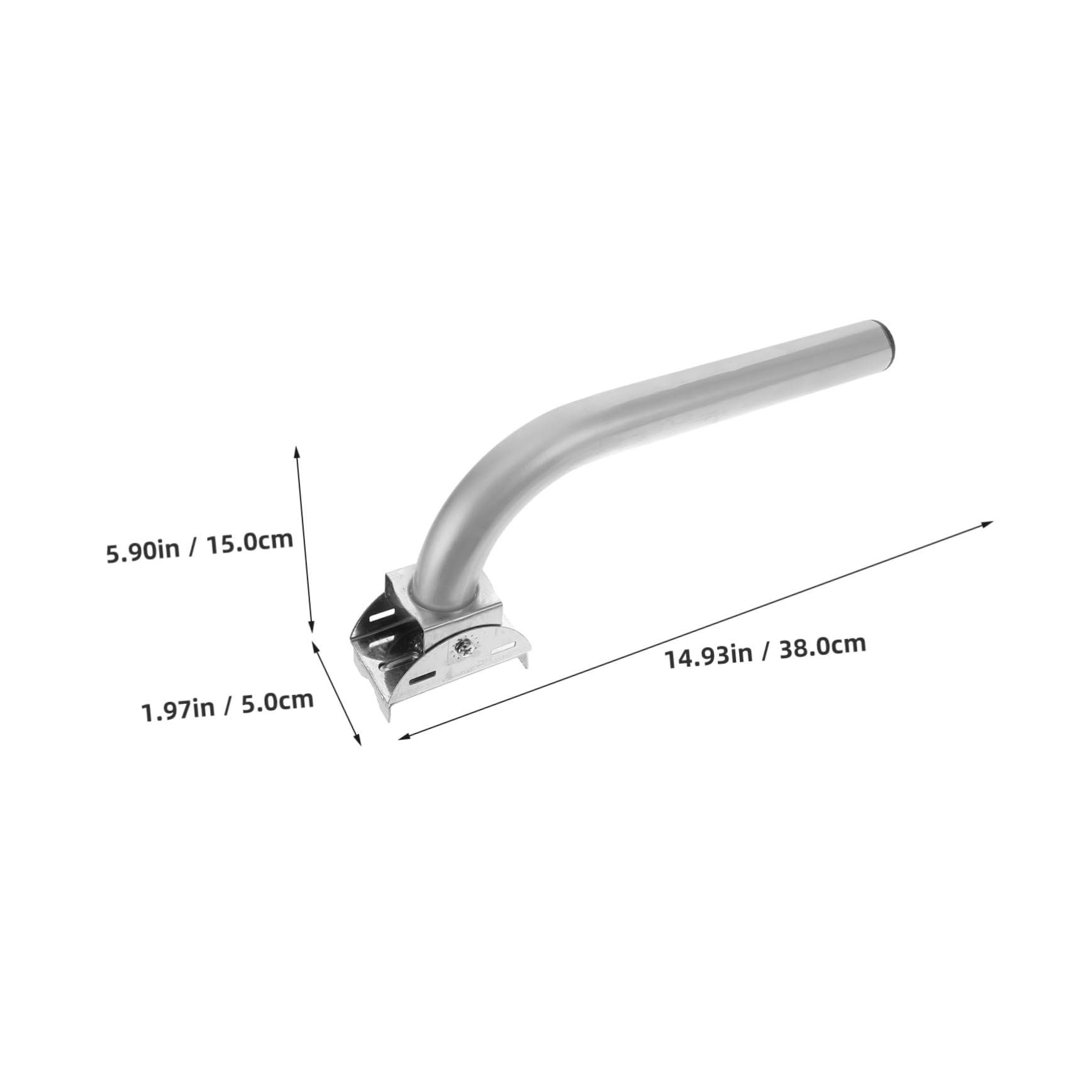 Ciieeo Light Mounting Pole Bracket Bridge Bracket for Bridge Mount Secure and Easy Installation for Outdoor Environments