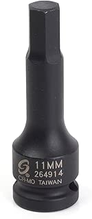 Sunex 264914 1/2-Inch Drive 11-mm Hex Driver Impact Socket - coolthings.us