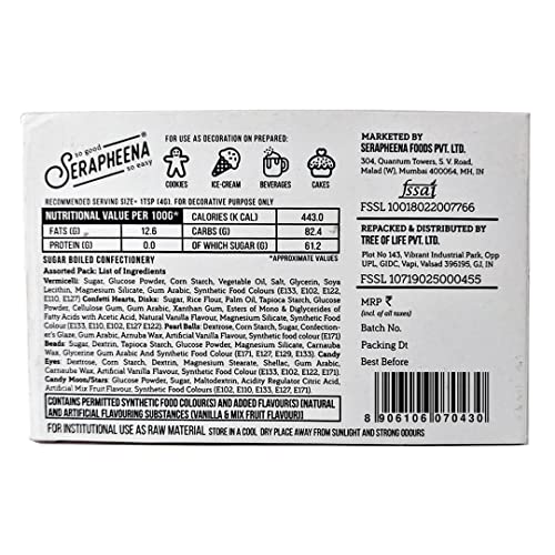 Image of Serapheena Sugar Sprinkles - by The Sea, 100g | Cakes and Cupcakes Decoration Kit