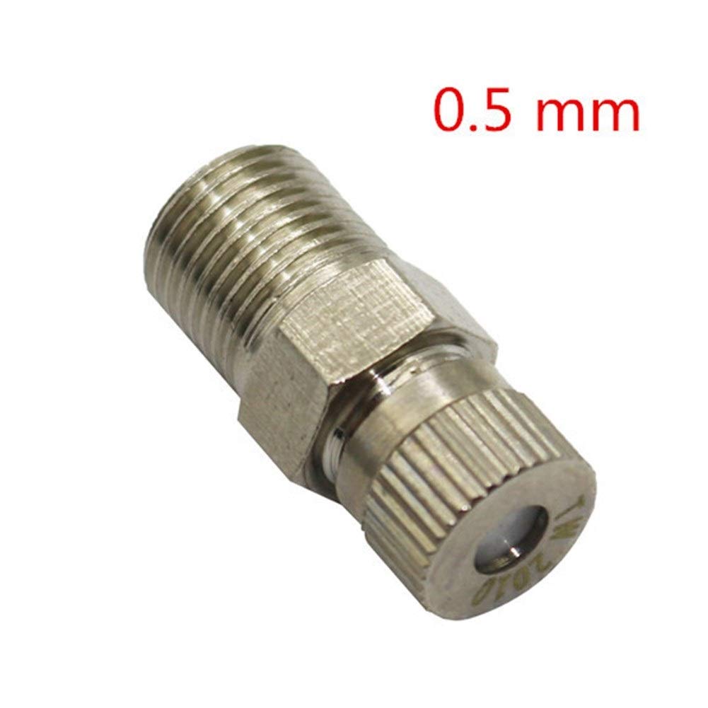 Irrigazione Dripper Irrigatore 1 Pc 0.1-0.6mm Ugello di Atomizzazione Serra Misting Industriale/Pulizia di fabbrica, Ugello Polvere, Kit di irrigazione