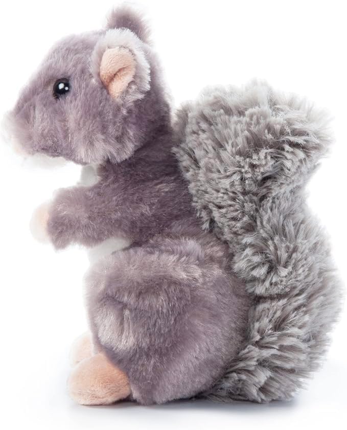 Miniatura 3 de The Petting Zoo - Peluche de ardilla de juguete, regalos para niños, animales salvajes de Babiez de Wild Onez, juguete de peluche de ardilla 6