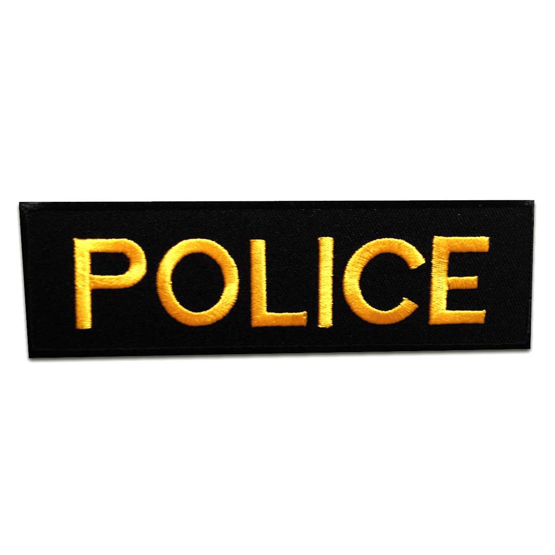 Catch the Patch Police Iron-on Patches Police 12,5 x 4 cm for Adults with British Bobby Constable Badge Vintage Authentic, Cop Officer Department Cosplay Souvenir Idea