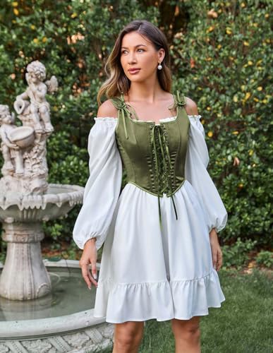 Image of Scarlet Darkness Women Renaissance Corset Pirate Bustier Top Bodice Bodyshaper