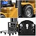 Leopmase Remote Control Forklift 11 Channel Rc Forklift Cranes Construction Toys, w/Boxes/Sound and Light Spray, Two Rechargeable Batteries, Kids Forklift Toy Christmas & Birthday Gifts