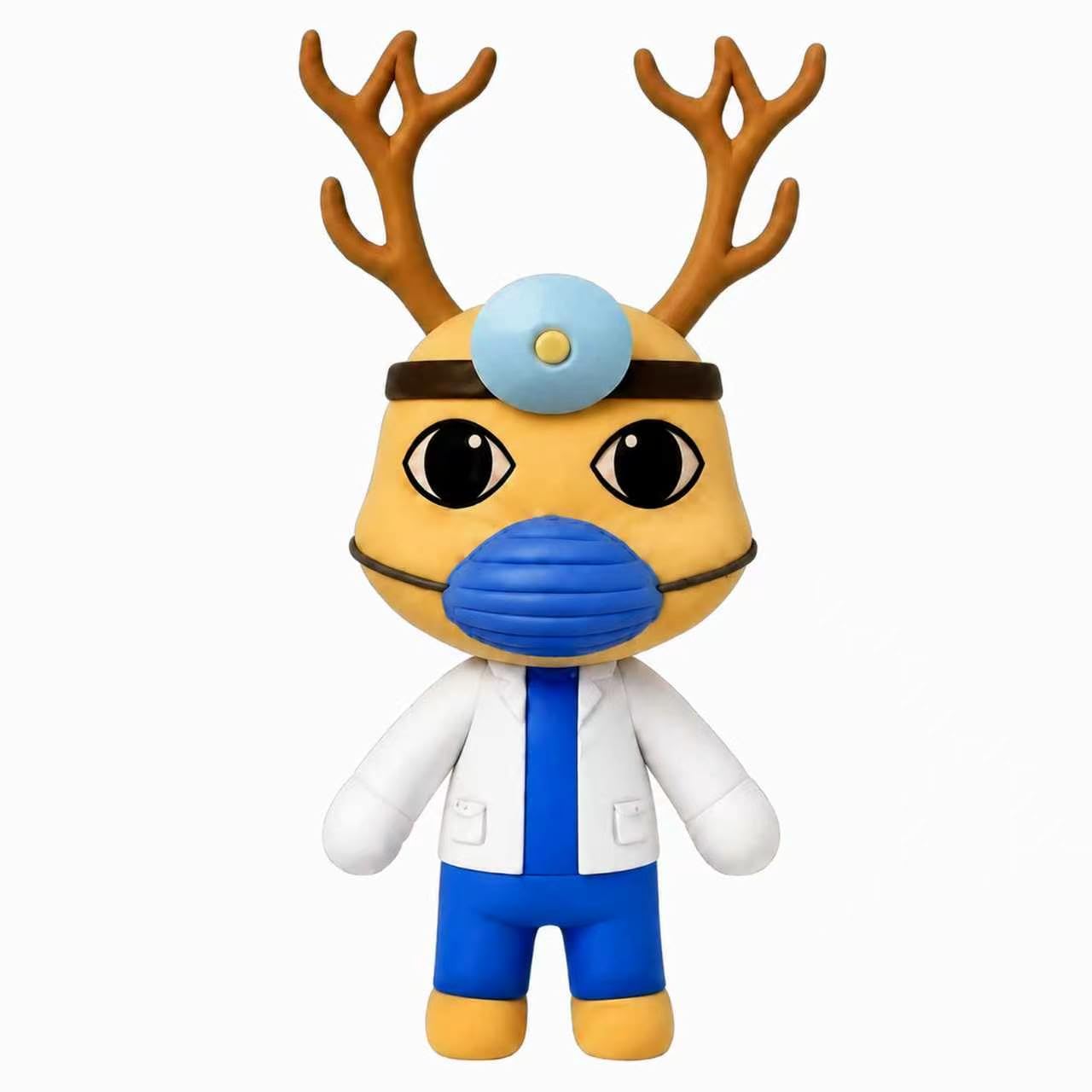 animal hospital plush (Dr. Harlow) โ image 1