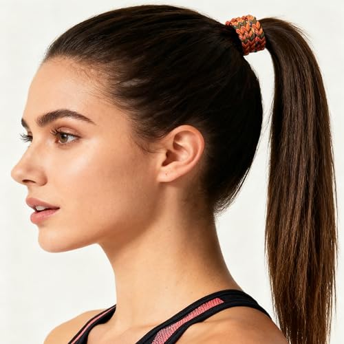 Hair Ties for Thick & Thin Hair, Elastic Hair Bands for Women Sleep, Sports, Ponytail Holder No Damage| Girls Boho Bracelets Hair Accessories-24 pcs