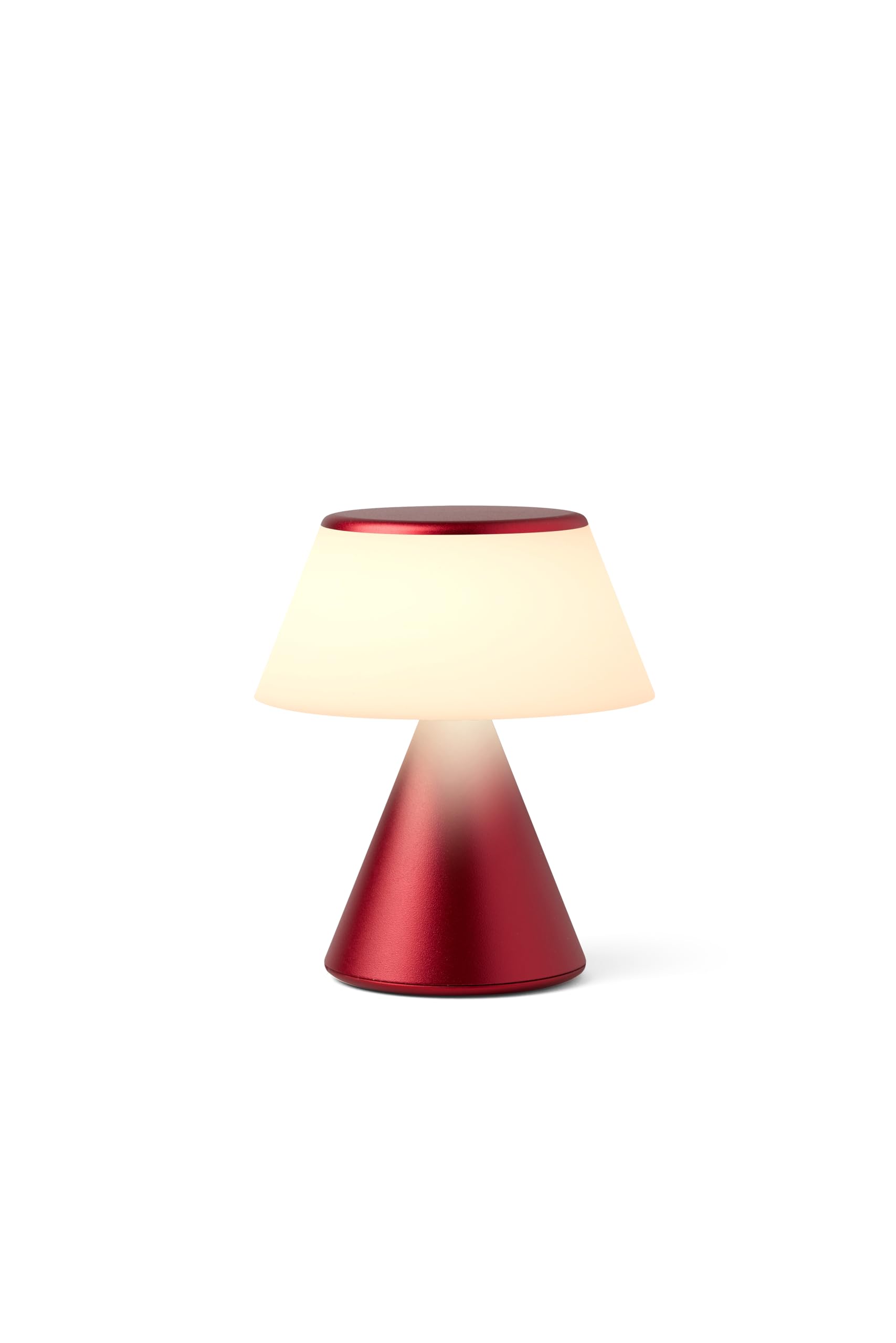 Lexon LUMA S Touch Bedside Lamp, Wireless Night Light with Adjustable Brightness and Multi-Lamp Synchronization, 9 LED Colors