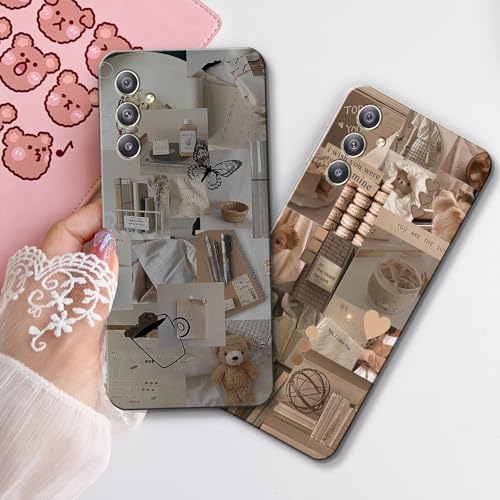 Image of COLORflow Back Cover Compatible with Samsung Galaxy A34 5G | Aesthetic Color Customized Back Cover Compatible with Samsung Galaxy A34 5G