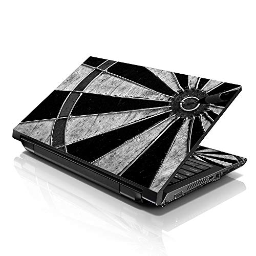 Image of LSS 17 17.3 Inches Laptop Notebook Skin Sticker with 2 Wrist Pads - Reusable Cover Protector Vinyl Sticker Cover Decal Fits 17 inch - 19 inch HP Asus Acer Samsung - Target Pattern