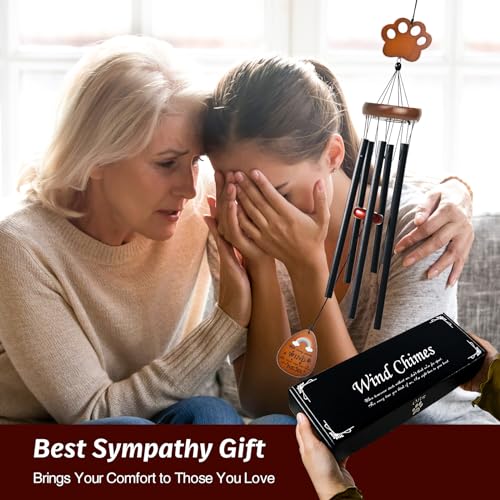 Dog Memorial Gifts for Loss of Dog Loss of Dog Sympathy Gift 32 Dog Memorial Wind Chimes Pet Memorial Gifts for Dogs Dog Remembrance Gift rainbow Bridge  Cucciolini Doodles Dog memorial gifts for loss of dog loss of dog sympathy gift 32 dog memorial wind chimes pet memorial gifts for dogs dog remembrance gift rainbow bridge   cucciolini doodles