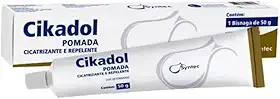 Syntec Cikadol Pomada Cicatrizante E Repelente Cães E Gatos 50G