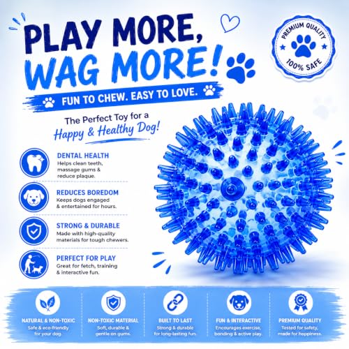 Image of Dog Rope Toy Set for Aggressive Chewers, Interactive Puppy Chew Toys, Cotton Rope Tug Toy, Rubber Spiky Ball, TPR Bone, Rope Ball, Rope Ring Toy for Small Medium Large Dogs
