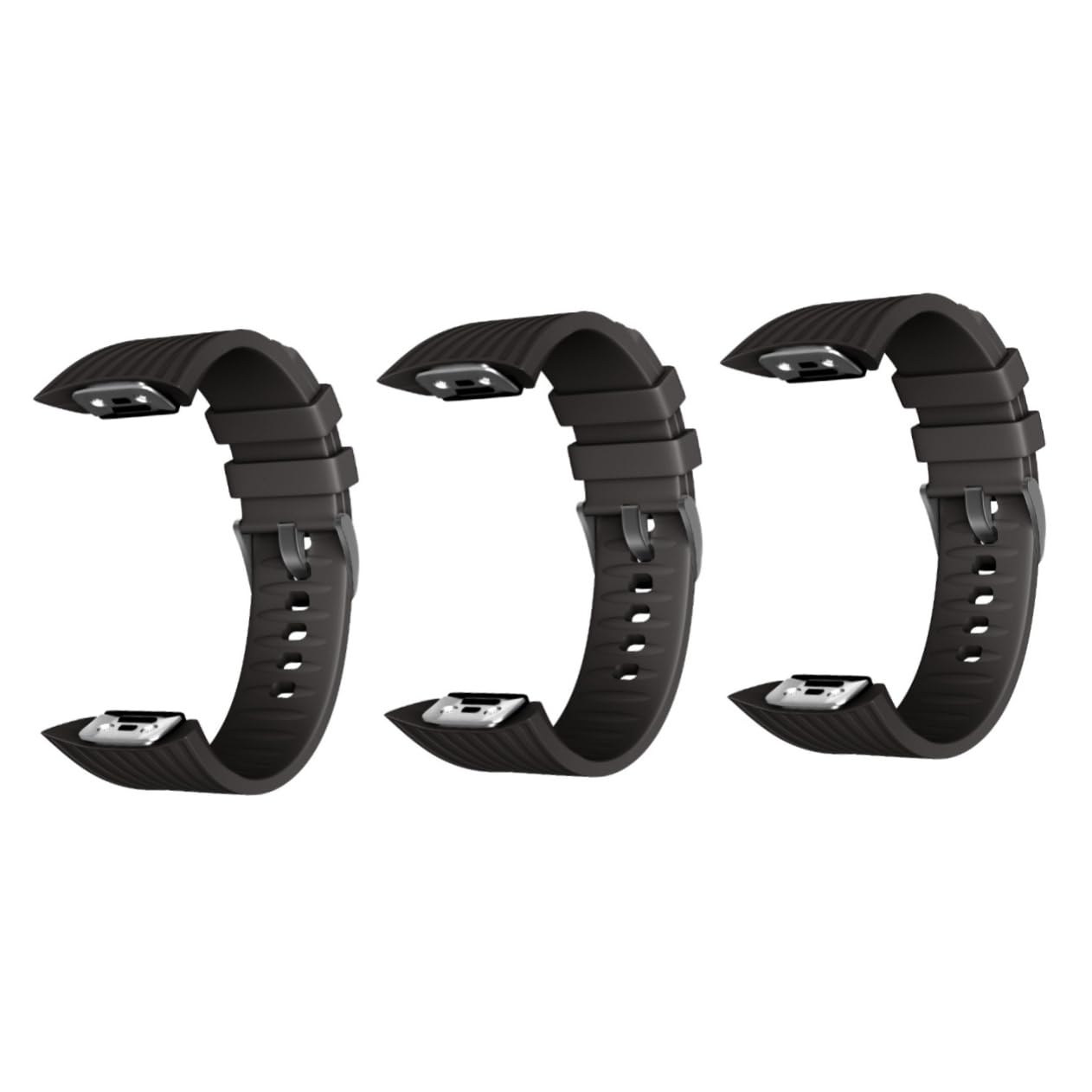OSALADI 3 Pièces Bande Souple Gear Fit2 Bracelet Bracelet De Montre En Silicone Ceinture De Remplacement Bande En Silicone En Silicone Montres Sport Pro