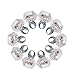 Bachelorette Party Light Up Rings Engagement Diamond Rings – 10 Packs by ROUNDSQUARE