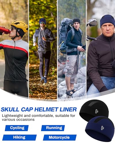 Image of Chicingyou 2 Pack Cooling Skull Cap with Glasses Hole