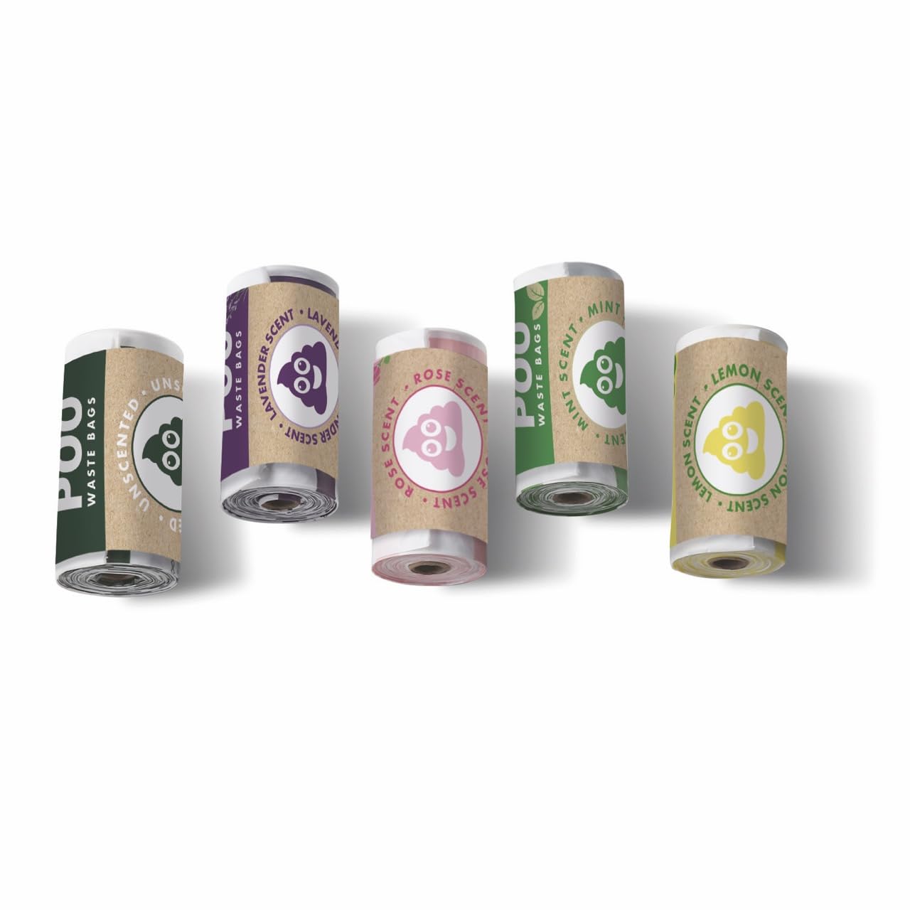 M-Pets Poo Dışkı Poşeti 15 Yaprak Naturel 30'lu Paket