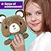 KRAFUN Sewing Kit for Kids Age 7 8 9 10 11 12 Beginner My First Art & Craft, Includes 3 Stuffed Animal Dolls Teddy, Raccoon and Owl, Instructions & Plush Felt Materials for Learn to Sew, Embroidery