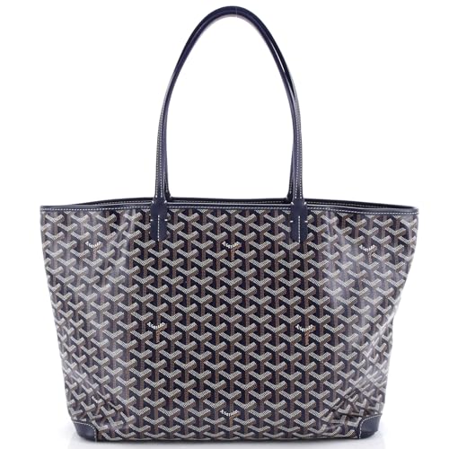 Pre-Loved Artois Tote Coated Canvas MM, Blue3