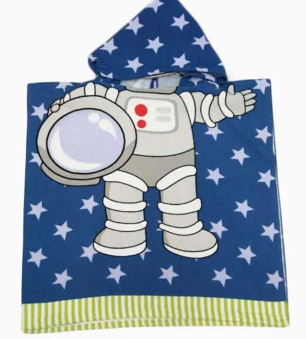 Kids Bath Towel for 1-5 Years Toddler, 1Pcs Kids Hooded Towel, Microfiber Bath Towel Super Soft Robe Poncho Bathrobe, Boys Girls Swimming Beach Holiday Water Playing Pool Bath Coverups (C)
