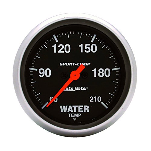 Image of Auto Meter 3569 Sport-Comp Electric Low Temperature Water Gauge