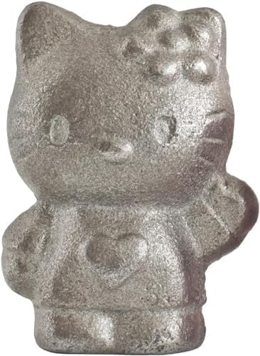 Ikenaga IronWorks Iron Egg Nanbu Ironware Kitty Chan Bran Pickled Iron Supplement, Made in Japan