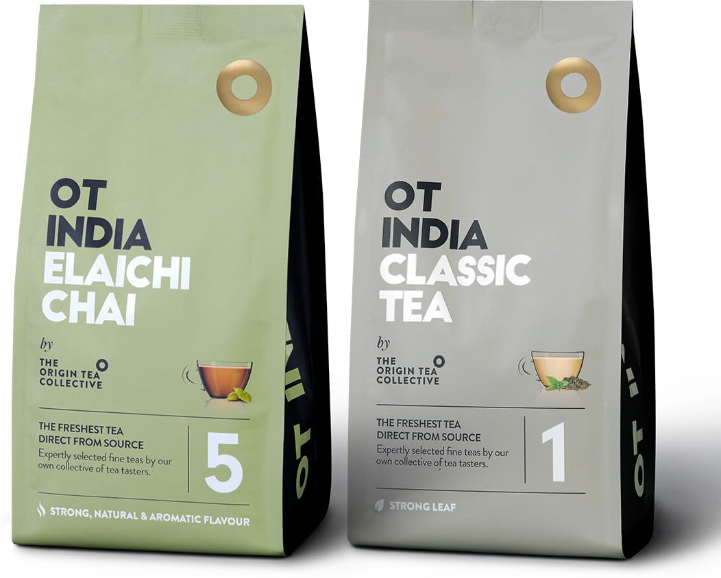 OT India Elaichi Chai & Classic Tea - Cardamom Tea & Strong Tea | Healthy & Energising Tea (2 x 250 g) (B0CPDV37XQ) Amazon Price History, Amazon Price Tracker