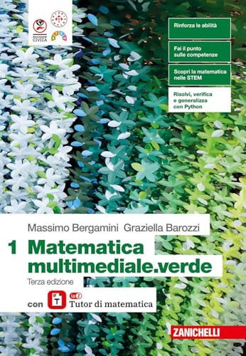  Matematica multimediale.verde. Con laZ Tutor. Per le Scuole superiori. Con ebook. Con espansione online (Vol. 1)