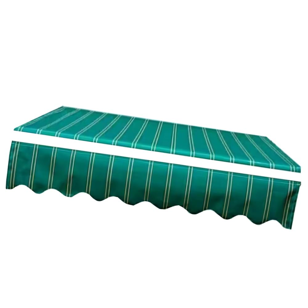 Wysuwana tkanina zastępcza na zewnątrz, osłona przeciwsłoneczna na patio, balkon, taras, 2 m, 2,4 m, 3,7 m, poliester (4 x 2,5 m)