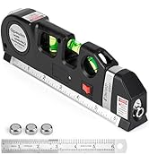 Laser Level Tool, Multipurpose Laser Level Kit Standard Cross Line Laser level Laser Line leveler...