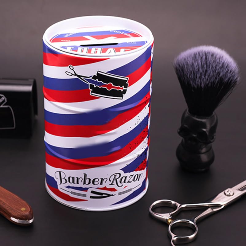 Healeved Porta Lamette Da Barba Sicuro Contenitore Per Smaltimento Lame Rasoio 5.5X3.5X3.5 Pollici Per Uso Professionale E Domestico in Salone Di Parrucchiere